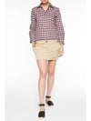 resort CHECKED SHIRT DRESS - DSQUARED2 - BALAAN 7