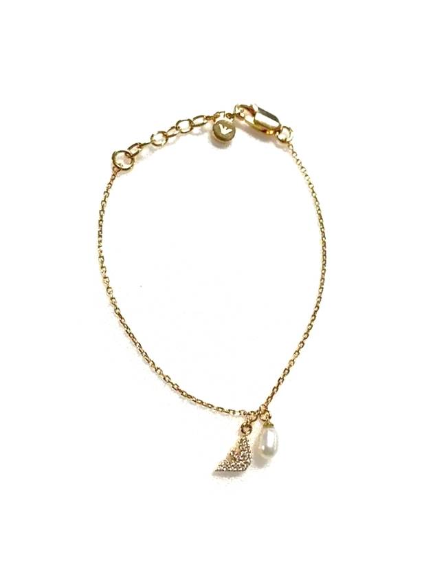 Logo Pearl Bracelet Gold - EMPORIO ARMANI - BALAAN 1