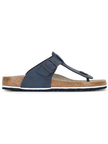 Medina Desert Soil Slippers Navy - BIRKENSTOCK - BALAAN.