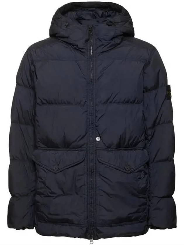 Crinkle Reps Re-Nylon Down Padding Navy - STONE ISLAND - BALAAN 2