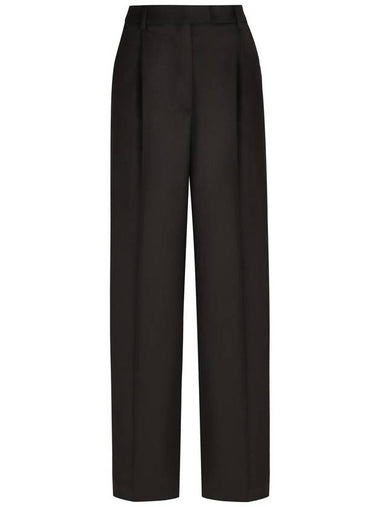 Pt01 Wool Wide-Leg Trousers - PT01 - BALAAN 1