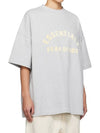 Heavy Jersey Crew Neck Short Sleeve T-Shirt Light Heather Grey - FEAR OF GOD ESSENTIALS - BALAAN 3