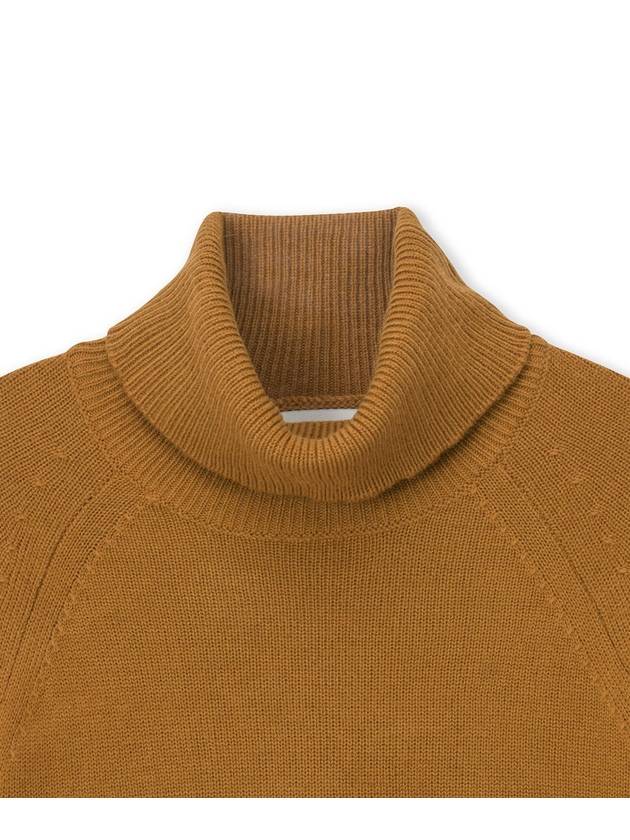 RAGLAN TURTLENECK KNIT CAMEL - ROLLING STUDIOS - BALAAN 4