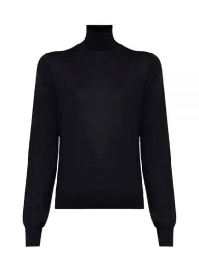 Women's Work In Progress Turtleneck Black - MAISON MARGIELA - BALAAN 2