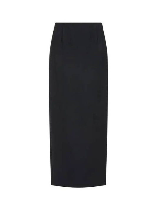 Women s back slit H line stretch skirt black 270764 - EMPORIO ARMANI - BALAAN 1