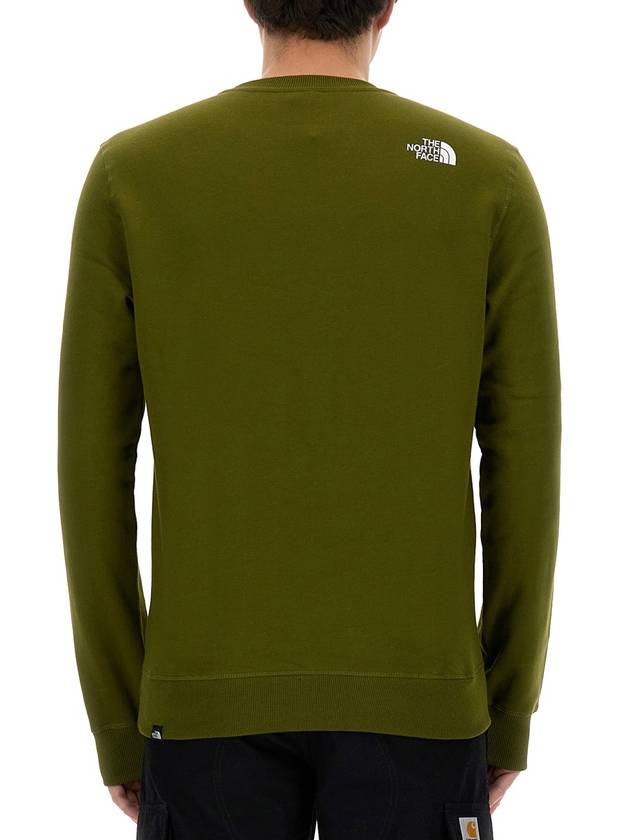 Hooded Sweatshirt NF0A7X1I PIB1 GREEN - THE NORTH FACE - BALAAN 4