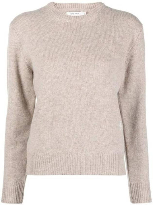 Wool Long Sleeve Sweater CR741HB - SPORTY & RICH - BALAAN 1
