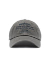 BAUHAUS WASHED BALL CAP MOSS - POLYGRAM - BALAAN 5