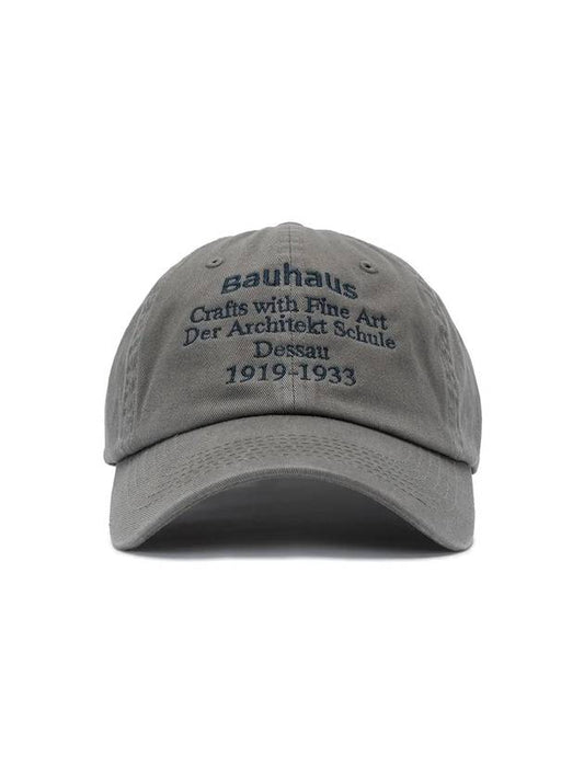 BAUHAUS WASHED BALL CAP MOSS - POLYGRAM - BALAAN 2