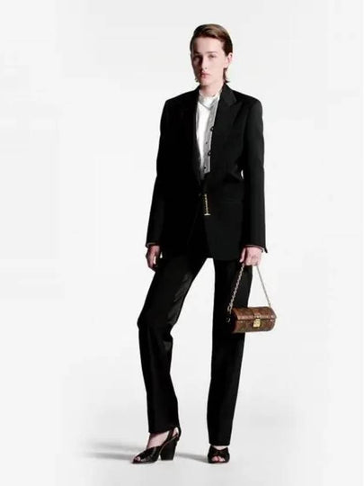 Jewel Button Tuxedo Jacket Black - LOUIS VUITTON - BALAAN 2