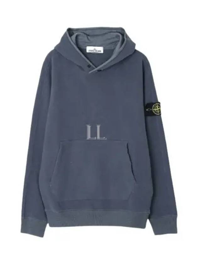 Compass Logo Patch Hoodie Grey - STONE ISLAND - BALAAN 2