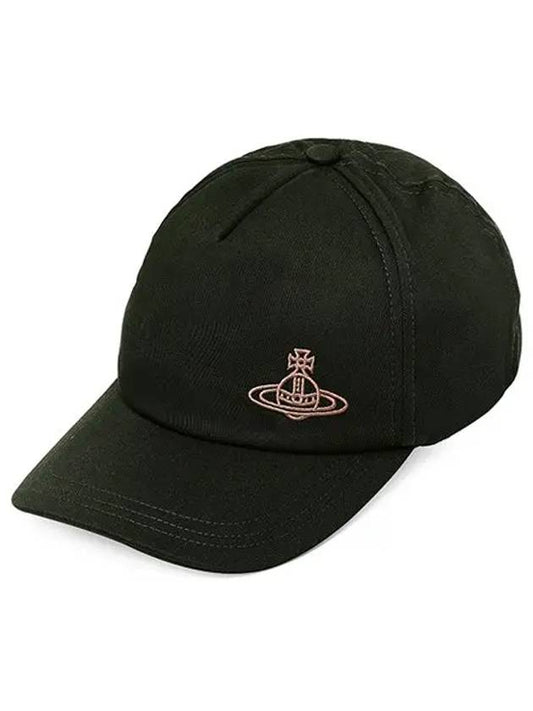 Embroidered ORB Logo Classic Ball Cap Green - VIVIENNE WESTWOOD - BALAAN 2