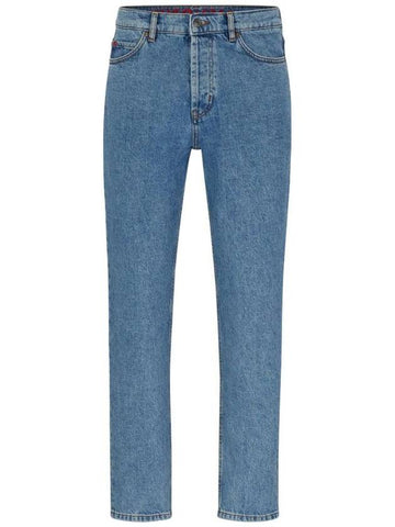 Low Rise Slim Fit Jeans Blue - HUGO BOSS - BALAAN 1