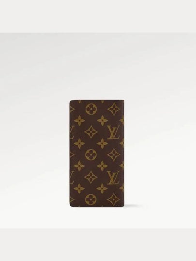 Brazza Monogram Long Wallet Brown - LOUIS VUITTON - BALAAN 2