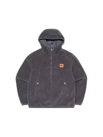 KODAK Apparel Essential Fleece Hooded Jacket CHARCOAL - KODO - BALAAN 1