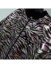 Pink gold zebra pattern logo overfit jacket - KENZO - BALAAN 1