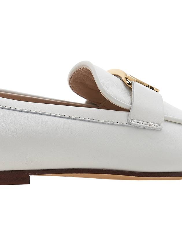 T Timeless Leather Loafers White - TOD'S - BALAAN 11