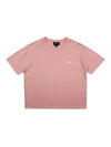 New Ava Logo Short Sleeve T-shirt Peach Rosa - A.P.C. - BALAAN 2