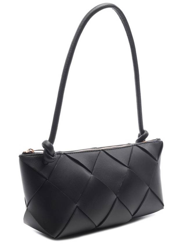 Cassette Mini Shoulder Bag Black - BOTTEGA VENETA - BALAAN 4