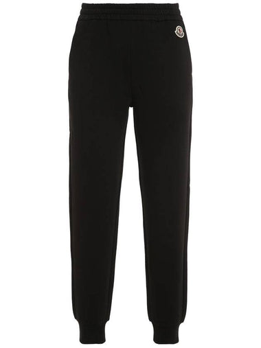 Classic Logo Pocket Track Pants Black - MONCLER - BALAAN 1