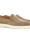 Casual Suede Slipper Loafers Brown - TOD'S - BALAAN 5