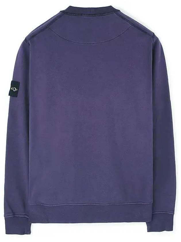 Wappen Patch Crew Neck Sweatshirt Purple - STONE ISLAND - BALAAN 3