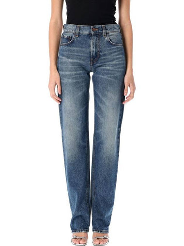 Cleo mid blue denim pant - HAIKURE - BALAAN 1