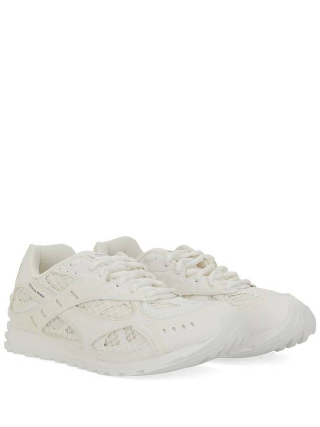 Orbit Mesh Low Top Sneakers White - BOTTEGA VENETA - BALAAN 4