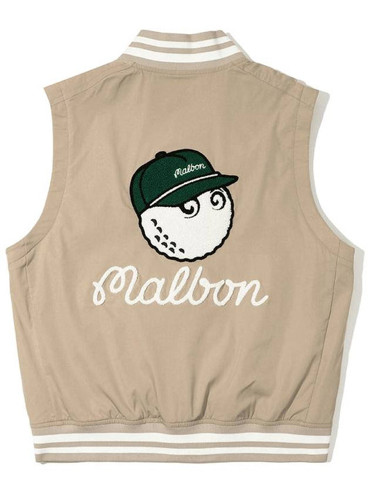 Bucket Woven Vest BEIGE WOMAN - MALBON GOLF - BALAAN 2