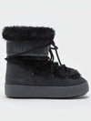 Icon Low Fake Fur Boots Black 1409390 N001 - MOON BOOT - BALAAN 2