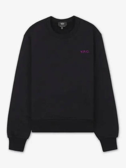 Boxy Petit VPC Sweatshirt Black - A.P.C. - BALAAN 2