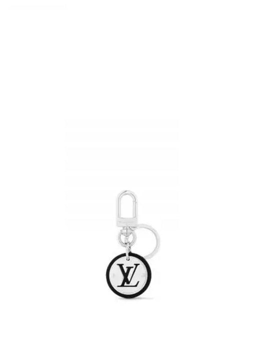 LV Cut Circle Key Holder Silver - LOUIS VUITTON - BALAAN 2