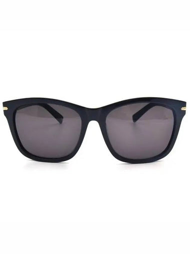 Eyewear Logo Square Frame Sunglasses Black - BALMAIN - BALAAN 1