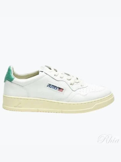 Men's Medalist Leather Low Top Sneakers White - AUTRY - BALAAN 2