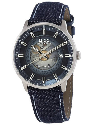 Mido Commander Automatic Blue Dial Men's Watch M0214071841100 - MIDO - BALAAN 1