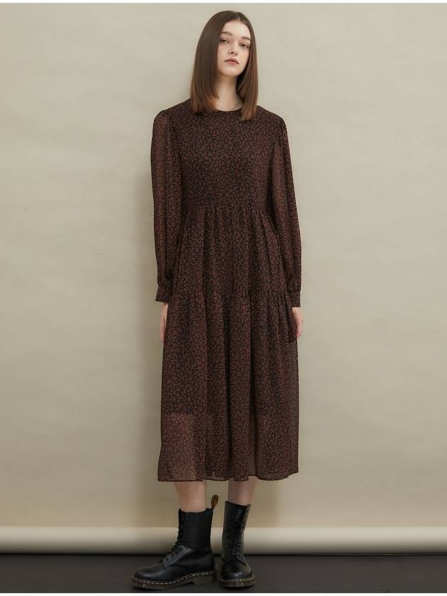 Shooting Star Midi Dress Brown - MANAVIS7 - BALAAN 3