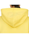 Logo Print Cotton Hooded Top Yellow - MARNI - BALAAN 8