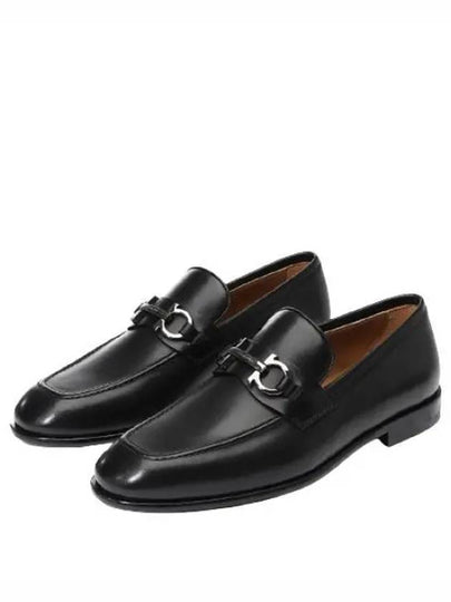 Men's Penny Calfskin Loafers Black - SALVATORE FERRAGAMO - BALAAN 2