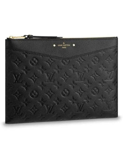 Monogram Daily Empreinte Pouch Bag Black - LOUIS VUITTON - BALAAN 2