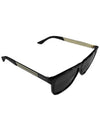 Rectangle Acetate Sunglasses Black - GUCCI - BALAAN 6