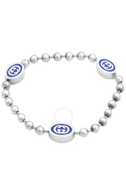 Interlocking G Boule Chain Bracelet Silver - GUCCI - BALAAN 2