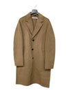 Studios Men's Dali Dali Double Wool Single Coat Camel - ACNE STUDIOS - BALAAN.