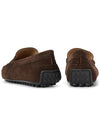 Men's City Gomino Suede Driving Shoes Brown - TOD'S - BALAAN 7