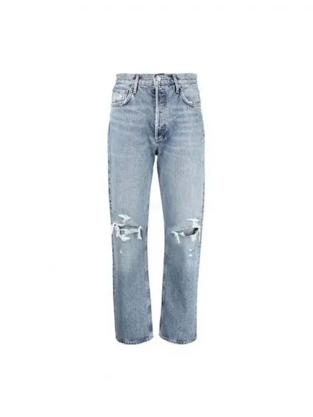 90s Pinch Waist High Rise Denim Jeans Blue - AGOLDE - BALAAN 2