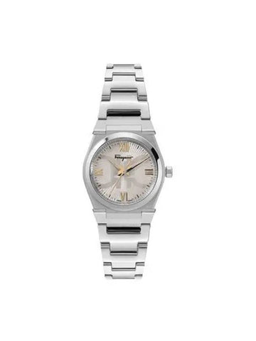 Women's Vega Pair 28mm Watch Silver - SALVATORE FERRAGAMO - BALAAN 1