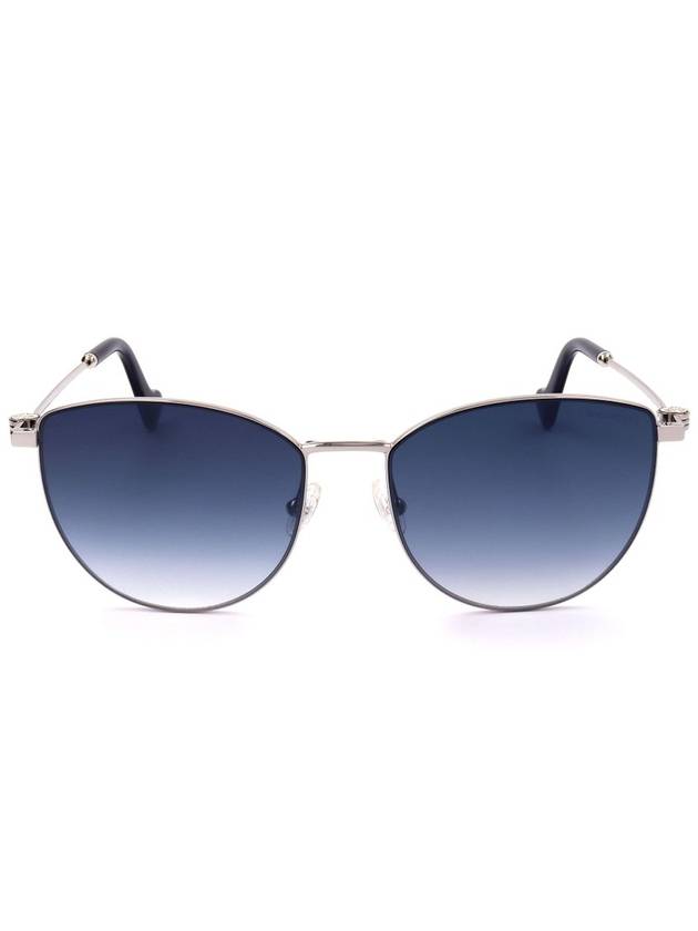 Eyewear Aviator Frame Sunglasses Blue - MONCLER - BALAAN 1