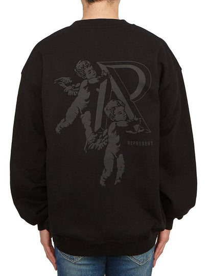 Representant Men's Sweatshirt MS4017 JET BLACK - REPRESENT - BALAAN 2