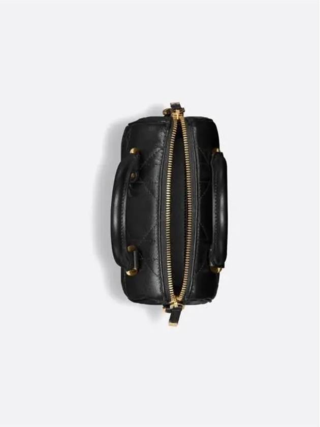 Groove 16 Macrocannage Calfskin Mini Bag Black - DIOR - BALAAN 5