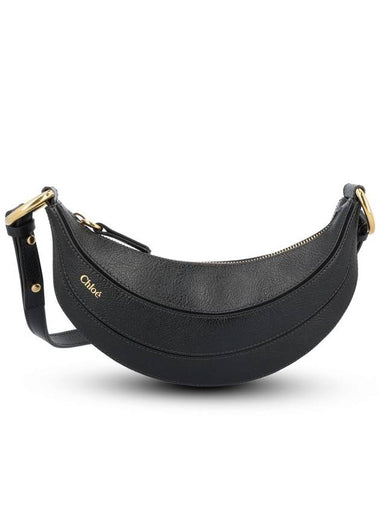 Banana Leather Cross Bag Black - CHLOE - BALAAN 1