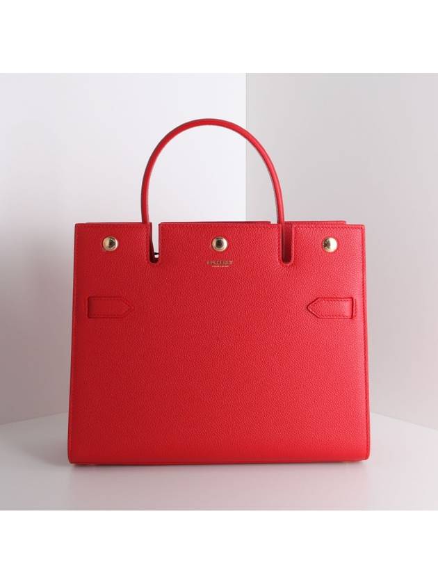 Small Title Tote Bag Red - BURBERRY - BALAAN 2